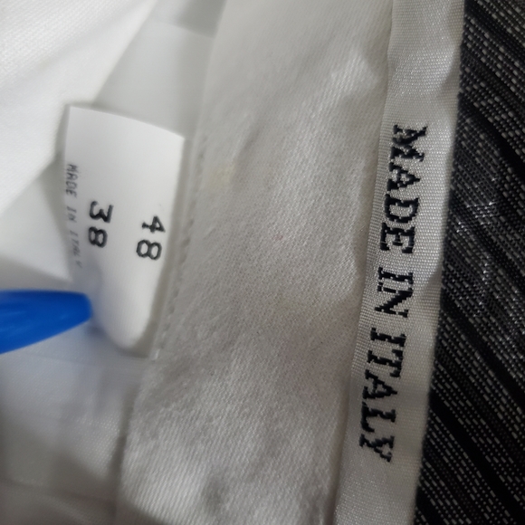 Cerruti 1881 Men’s Black Italian Wool 3 Button Blazer 2pc Suit 48R 32x35 New - Picture 8 of 14